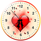 Amour Horloge icône