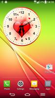 Amour Horloge Affiche