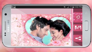 Romantic Love Photo Frames - Valentine's Frames Cartaz