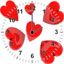 Love Heart Analog Clock Widget APK