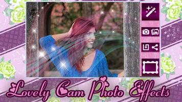 برنامه‌نما Lovely Cam Photo Effects عکس از صفحه