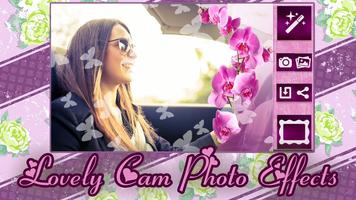 برنامه‌نما Lovely Cam Photo Effects عکس از صفحه