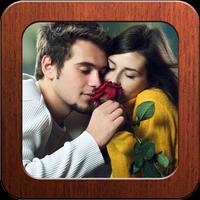 Lovely Couple Photo Frames Affiche