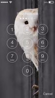 Owl Mystenious HD PIN Screen Locker ảnh chụp màn hình 1