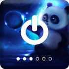 Baby Panda Bubbles PIN Lock Screen icône