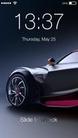 Turbo Sport Car Extreme PIN Screen Lock Affiche