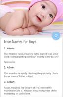Islamic Baby Names for Boy and Girl + Meaning تصوير الشاشة 1