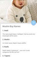 Islamic Baby Names for Boy and Girl + Meaning تصوير الشاشة 3