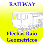 Flechas Raio Geométricos ไอคอน