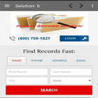 Public Records Search - finder-icoon