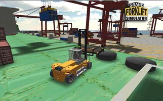 Grand Forklift Simulator capture d'écran 2
