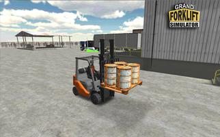 Grand Forklift Simulator capture d'écran 3