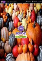 Pumpkin Memory Game Affiche