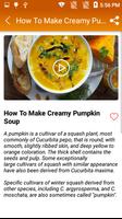 Pumpkin Soup Recipe screenshot 1