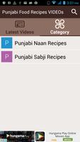 Punjabi Food Recipes VIDEOs capture d'écran 2