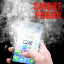 Smoke on Broken Screen Prank APK