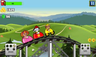 Paw Puppy RollerCoasters Patrol ảnh chụp màn hình 3