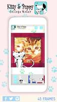 Collage Maker - Kitty & Puppy پوسٹر