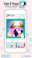 Collage Maker - Kitty & Puppy capture d'écran 1