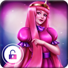 Icona Princess Beautiful Cinderella Cute Purple App Lock