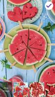 Summertime Watermelon Fruit Wallpaper Screen Lock screenshot 2