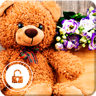 TeddyBear Screen Lock Cute Wallpaper Kawaii ícone