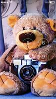 TeddyBear Screen Lock Cute Wallpaper Kawaii imagem de tela 1