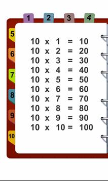 Multiplication Table Fast Math Tables To 100 For Android Apk Multiplication Table Fast Math Tables To 100 Poster