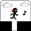 Scream Go StickMan Eighth Note