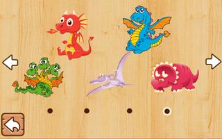 Dinosaur Puzzles for kids capture d'écran 1