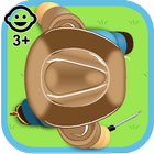 Cowboy jumper for kids icon