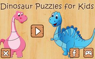 Dinosaur puzzles for kids II poster