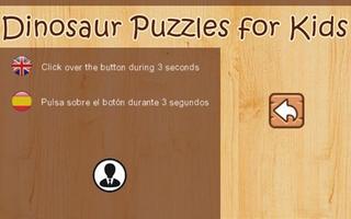 Dinosaur puzzles for kids II screenshot 3