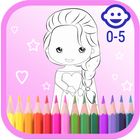 Princess Coloring Book 4 Kids icon