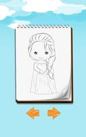 Princess Coloring Book 4 Kids capture d'écran 2