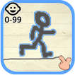 Stickman Line Runner for kids and adults