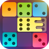 Dominoes puzzle - merge blocks icono