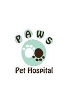 PAWS Pet Hospital الملصق