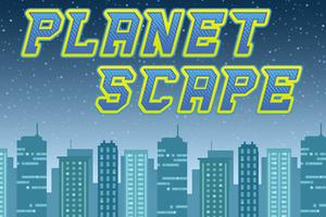 Planet Scape Poster