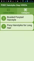 PONY Hairstyles Step VIDEOs APK download