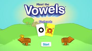 Meet the Vowels Flashcards-poster