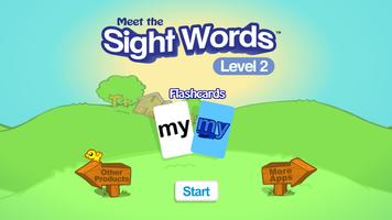 Meet the Sight Words 2 Flashca poster