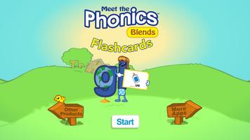 Meet the Phonics - Blends Flas Affiche