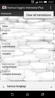 Indonesian English Dictionary+ capture d'écran 3
