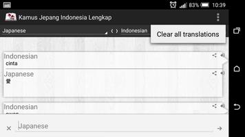 Kamus Jepang Indonesia Lengkap ảnh chụp màn hình 3