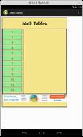 Math Tables screenshot 2