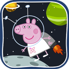 Peppa Space game icône