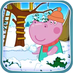 有趣的雪球之戰：冬季運動會 APK 下載