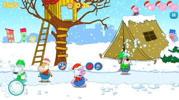 スノーボール：冬のゲーム スクリーンショット 2