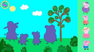 Peppa Pig kids Puzzles captura de pantalla 1